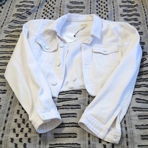 White Jean Jacket